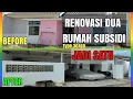 Before After Renovasi Rumah Type 30/60||Renovasi Dua Rumah Jadi Satu
