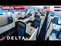 DELTA ONE SUITES A330-900neo Business Class from New York to Amsterdam