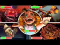 Download Lagu FNAF Secret of The Mimic - All DEATHS With HEALTHBARS