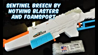 buzz bee sentinel breech by nothing blasters and foamsport