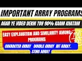array important programs 100 computer application icse java 2023 board exams