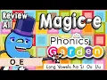 O - E Silent E Magic-E Man Phonics Garden