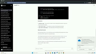 python async file io