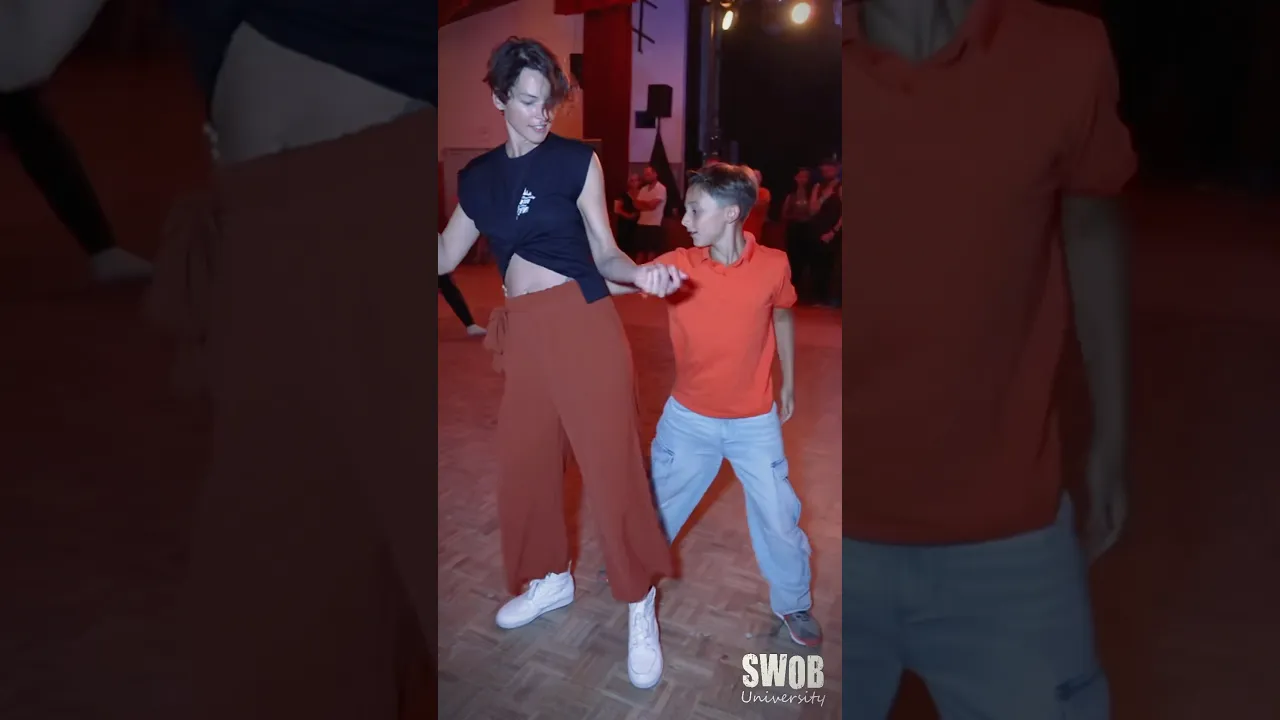 SWOB, where generations bridge through dance ! Leandro… Watch out, this one’s going places ❤️ #wcs