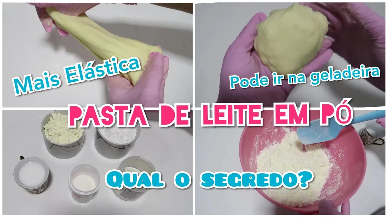 PASTA DE LEITE NINHO PARA COBRIR BOLOS
