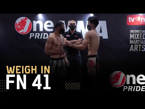 Bantamweight: Filipus Rangga vs Mario Satya Wirawan | Weigh In One Pride MMA FN 41