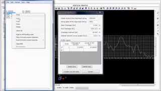 Tutorial 15 Processing of Intersection Point Data to Create VALIGN Data