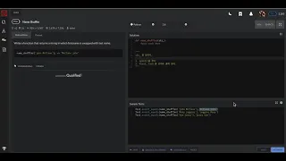 CODE WARS 8kyu Name Shuffler with TDD by python
