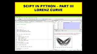 SCIPY in Python Part - 3 Solution of Three First Order Coupled Differential Equation