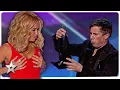 CHEEKY Magician Steals Amanda Holden s BRA on Britain s Got Talent