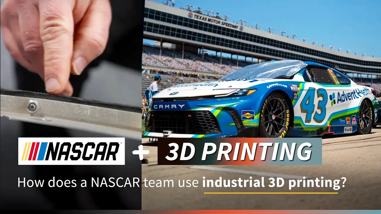 NASCAR 3D Printing: How Legacy Motor Club Builds Faster with BigRep: video thumbnail