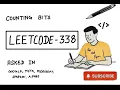 LeetCode 338 Counting Bits Easy Bit Manipulation DP Explained Step-by-Step Pen Paper