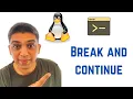 Shell Scripting Tutorial for Beginners - Break and continue