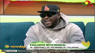 exclusive with medikal ghana made the right choice in election 2024 tv3newday