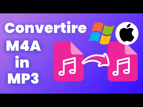 Download MP3 Come convertire M4A in MP3 su Mac o Windows (2024 esercitazioni)