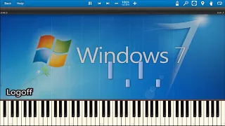 WINDOWS 7 SOUNDS IN SYNTHESIA 