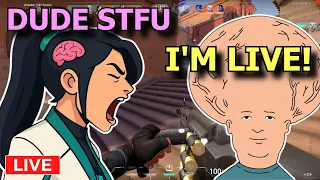 Ragebaiting Valorant Players Live