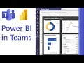How to use the Microsoft Teams Power BI app