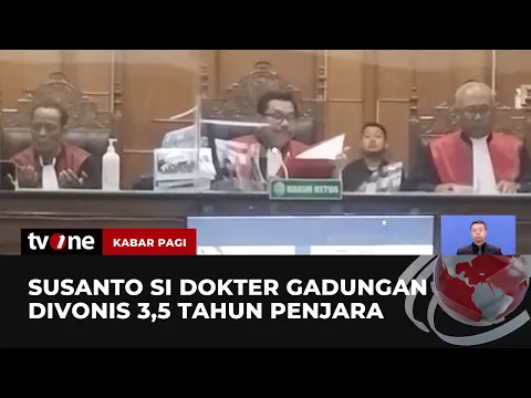 Susanto "Dokter Gadungan" Divonis 3,5 Tahun Penjara