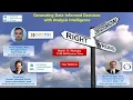 Generating Data-Informed Decisions with Analysis Intelligence W54