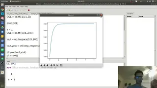 Python Help - First Order Feedback