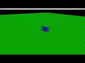 Vpython Spring and Mass Vibrating Soft Robot