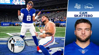Giants RB Cam Skattebo on His "Evil Little Stepbrother" Jaxson Dart & Their Bond | Rich Eisen Show