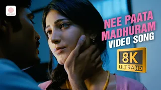 3 telugu nee paata madhuram 8k 4k video dhanush shruti anirudh