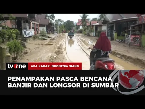 70 Ribu Warga Terdampak Banjir dan Longsor di Sumbar