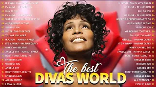 Whitney Houston, Mariah Carey, Celine Dion ~  Divas Songs Hits Songs Colletion Full Album