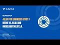 Julia for Engineers Part 1 Intro to Julia and ModelingToolkit