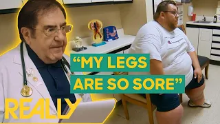 Dr Now Helps A 750-lb Man Who Is Struggling To Walk My 600-lb Life