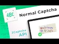 Normal Captcha Solving Service How to bypass Normal Captcha with 2Captcha API