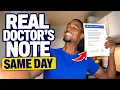 Doctor s Note Online How to Get One Fast for Work