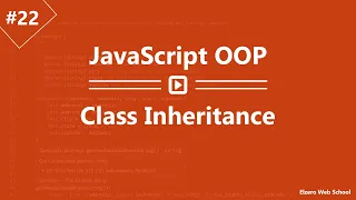Learn JavaScript OOP in Arabic - Class Inheritance