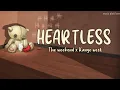 Download Lagu Heartless X Heartless - Kanye West, The Weeknd (Tiktok version) - Lyrics 4k