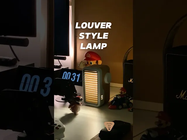 Louver Style Lamp video thumbnail