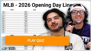 Can we name every team s 2026 Opening Day Lineup