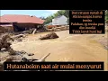 Lagu Banjir itu meninggalkan jejak. Dari ratusan tersisa puluhan rumah itupun rusak parah 