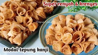 Download Resep kue Semprong/ Opak Gambir/Simping super renyah 👍👍 MP3