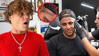 He Got My Name Tattooed On His Face!