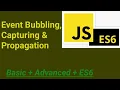 Event Bubbling Capturing Propagation JavaScript Hindi