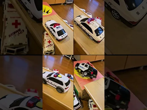 4 Police Cars Emergency Drive #policecar #パトカー