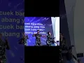 Lagu Alhamdulilah bisa hadir di HUT TNI di Monas #dangdut #hiburanrakya #duet #lucu
