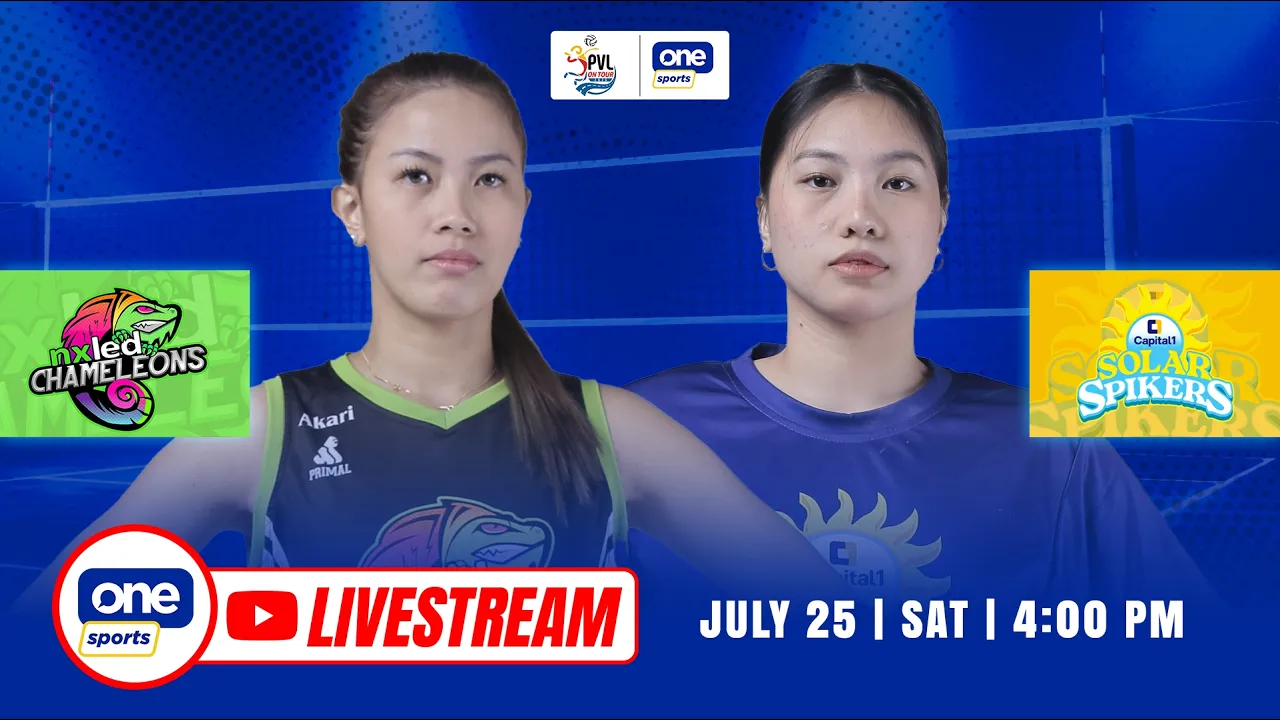 LIVE: NXLED vs CAPITAL1 | 2026 PVL ON TOUR | JULY 25, 2026