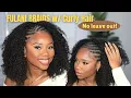 Fulani Braids with Curly Hair No Leave Out Step-by-Step Tutorial Curls Queen