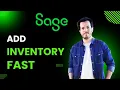 How to Enter Inventory Items In Sage 50 Step-by-Step Guide