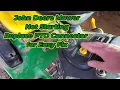 John Deere Lawn Mower Not Starting Check PTO Switch