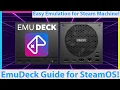 How to Install EmuDeck on Steam Machine for Retro Gaming Emulation Steam Deck Too