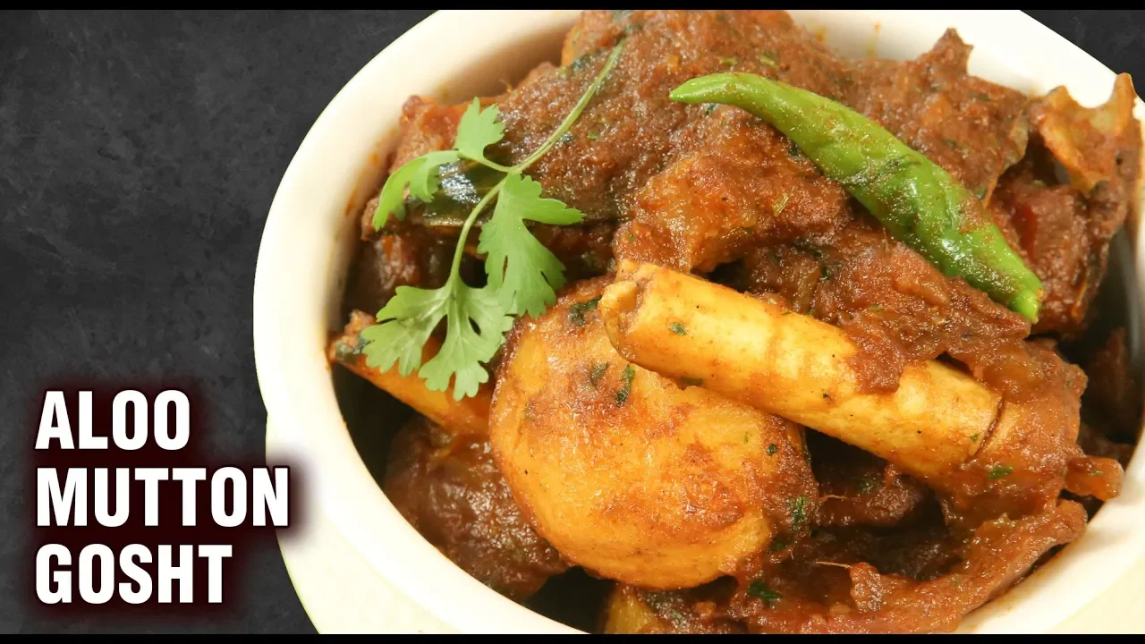 Aloo Mutton Gosht   How To Make Delicious Aloo Gosht   Best Aloo Mutton Gosht Recipe -Varun Inamdar